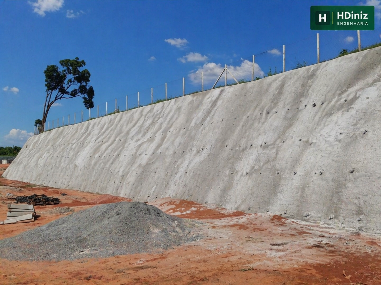 Solo Grampeado executado pela HDiniz Engenharia